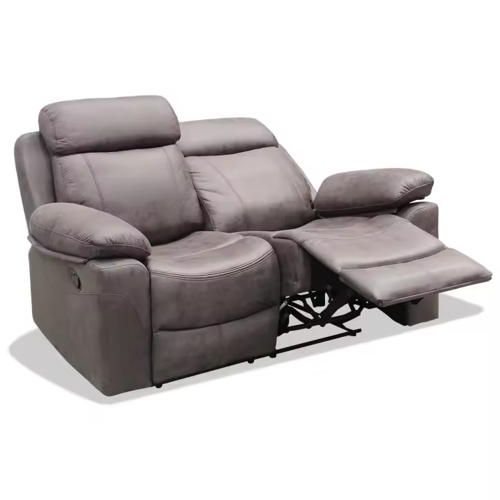 Sofá Acolchadito 2 plazas 155cm Reclinable - Comodidad y estilo para tu hogar - 1