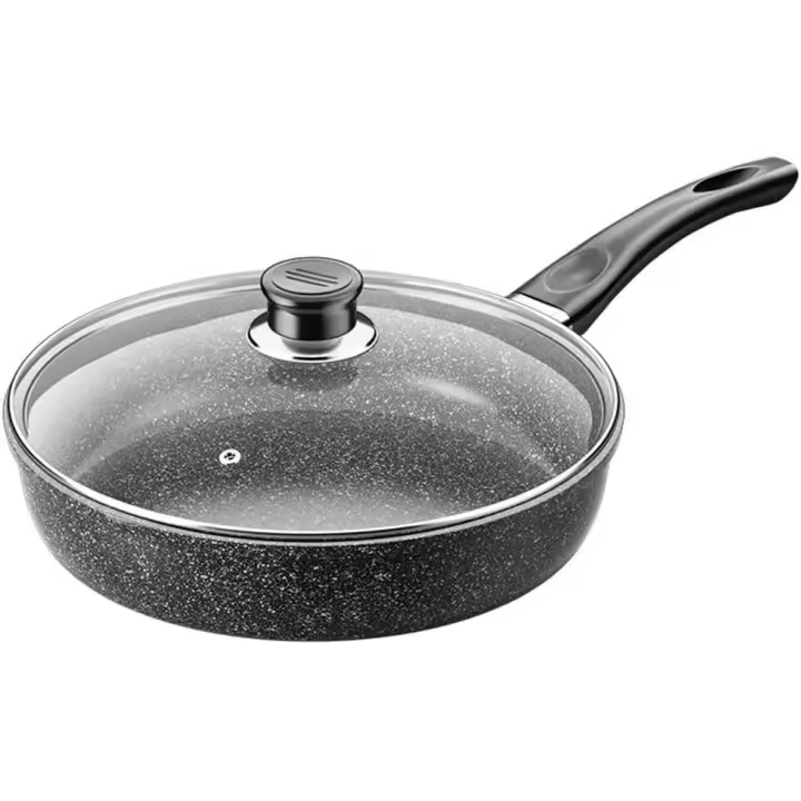 Sartén de piedra de trigo antiadherente para panqueques domésticos, cocina de inducción, universal (se adapta a todos los modelos) - 1