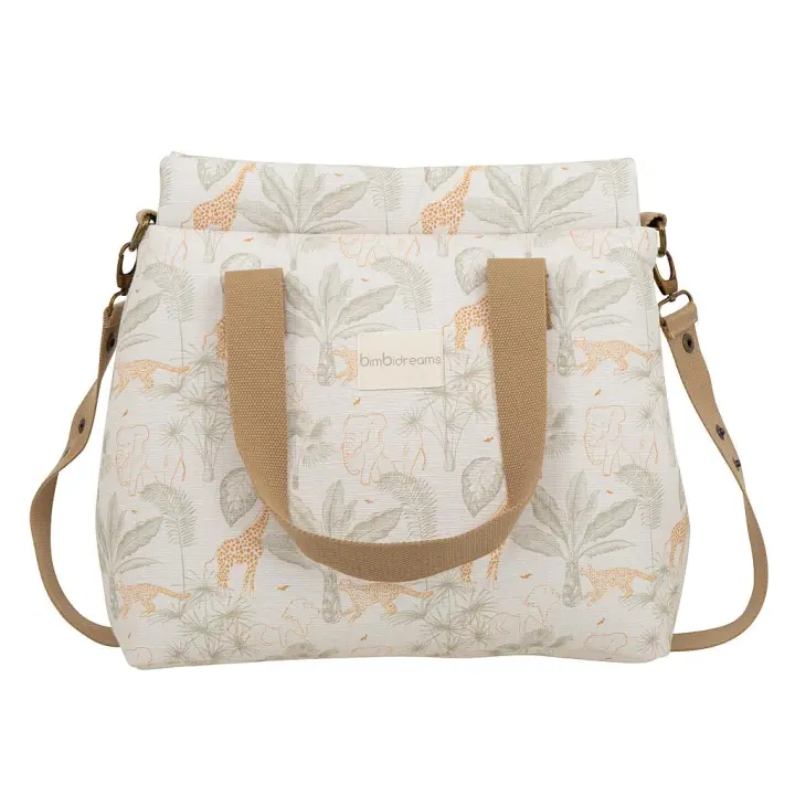 BimbiDreams Bolso talega MASAI de bimbi Casual, es un bolso ideal para tu silla de paseo  o cochecito de bebé - 1
