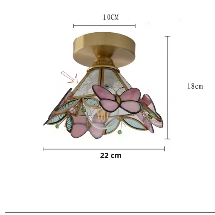 Lámpara Colgante De Vidrio Vintage Para Cocina Y Sala De Estar IluminaciónSuspensiones Nórdicas Antigüedades Decoración De Hogar - 1