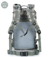 Mochila táctica de ataque 3P mediana, para aficionados militares, para exteriores, para montañismo, con camuflaje, 35 l - details 19
