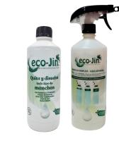 Pack ECO-JIN HOME ORIGINAL 1L, ECO-JIN NEUTRO ORIGINAL 1 L, 2 DIFUSORES y 2 BALLETAS. Aroma a Limpio de Laboncler. Quita y disuelve todo tipo de manchas. Gran Poder Desengrasante Para todo tipo de suelos, espejos, cristales, aseo, cocina y todo muebles. - details 2
