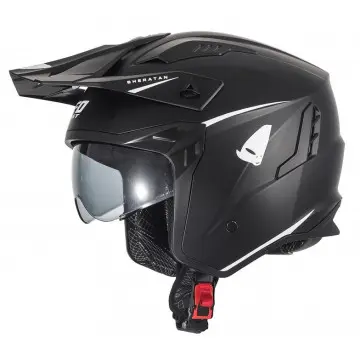 CASCO TRAIL UFO SHERATAN NEGRO - HE1003/K - ENVIOS GRATIS HE13002-K - 1