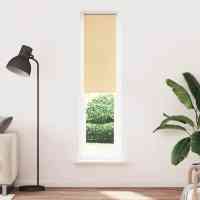 vidaXL Estor Enrollable Opaco Beige de Tela en dimension 230 cmx105 cm/230 cmx110 cm/230 cmx120 cm y más | protección solar decorativa para ventanas hogar oficina dormitorio fácil de instalar - details 4