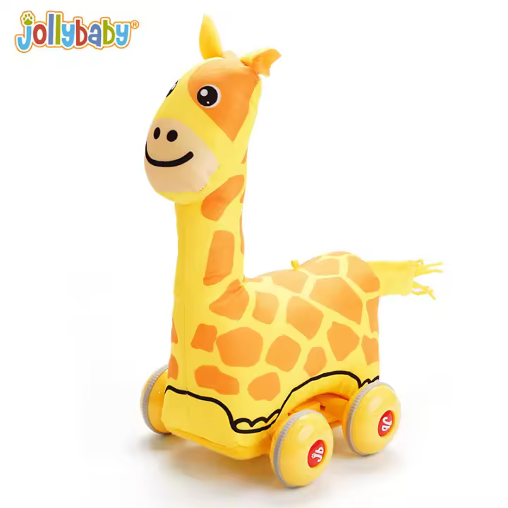 Jollybaby transporte educación temprana iluminación bebé regalo tela niños bebé coche modelo juguete coche - 1