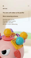 Juguete Montessori Para Bebés Recién Nacidos Y Niños Pequeños Bola De Silicona Para Morder Y Masticar Desarrollo Temprano Educativo - details 6