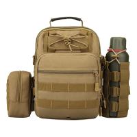 Bolsa De Agua Táctica Para Viajes Al Aire Libre Y Senderismo Con Correa De Sujeción Porta Botella Militar Molle Mejorado - details 5