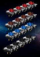 Teclado Mecánico REDRAGON SMD RGB MX Low Profile 5.5 Switch 3Pin Clicky Linear Tactile Silencioso Rojo Negro Azul Marrón Para Laptop Y Tablet - details 8