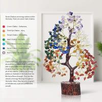 Árbol de la vida de 7Chakras, Cristales y Piedras curativas, Regalos de cumpleaños, Árbol de Cristal para Energía Positiva - details 0