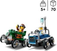Lego 60459 Pack de coches de carreras: Avión cama de hospital Lego City - details 2