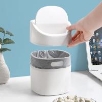 Mini Cubo de Basura, Mini Papelera de plástico, Bote de basura de escritorio, utilizado en la Sala de estar y la Oficina, Bote de basura de plástico - details 2