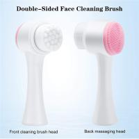 Cepillo De Limpieza Facial 3D Doble De Silicona Con Cerdas Suaves Exfoliador Manual Doble Cara Para Masaje Y Eliminación De Piel Muerta - details 8