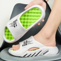 Nuevos Pantuflas De Masaje Para Hombre Material EVA Sensación Suave Para El Pie Sandalias Casuales De Playa Plataforma Bajo Suporte - details 20