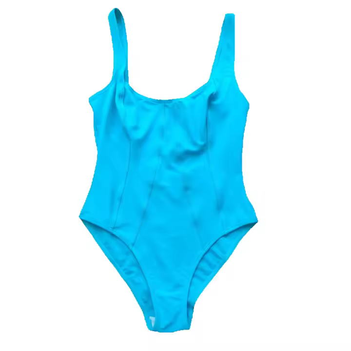 9371 Bañador de mujer deportivo azul - 1