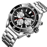 Reloj De Pulsera Deportivo Para Hombre MEGIR Lujo Negocios Caso Grande Luminoso Cronógrafo Resistente Al Agua Con Fecha - details 20