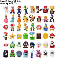 Figuras De Acción Super Mario Bros Set De 3-48 Piezas Incluye Mario Luigi Princess Peach Bowser Goomba Donkey Kong Yodhi Boo Toad Regalos Para Cumpleaños - details 30