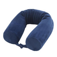 Almohada De Viaje En Forma De U De Espuma Memory Para Proteger La Columna Cervical Ligera Plegable De Reacción Lenta Fáciles De Llevar - details 8