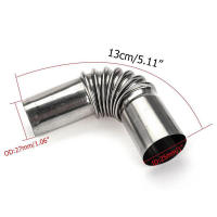 Conector De Tubo De Elbow De 25 Mm Para Calentador De Diesel Webasto Con Tornillos Y Abrazaderas Para Exhalar El Aire Y El Diesel - details 0