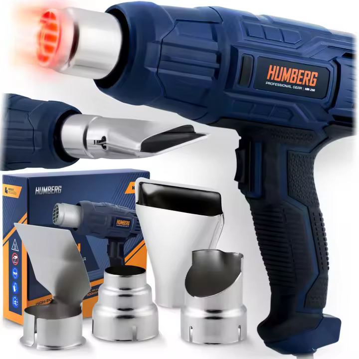 Pistola de calor eléctrica Humberg HM-290 de 2000 W - 1