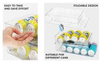 Organizador De Botellas De Refrescos Y Cerveza Automático De 2 Niveles Para Nevera Y Pantry 2 Pack Portacontenedores Para Bebidas - details 2