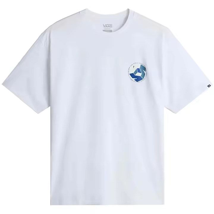 Camisetas marca Vans modelo Vn000Hewwht1 para hombre en color blanco - 1