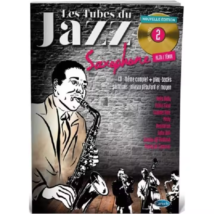 VARIOS-Les Tubes du Jazz Saxophone Vol.2 para Saxofon (Inc.CD) - 1
