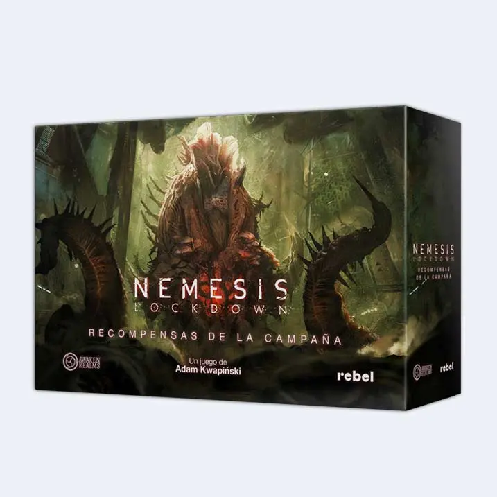 Nemesis Lockdown: Recompensas de la Campaña, expansión de juego de mesa en Español de terror y supervivencia Némesis - 1