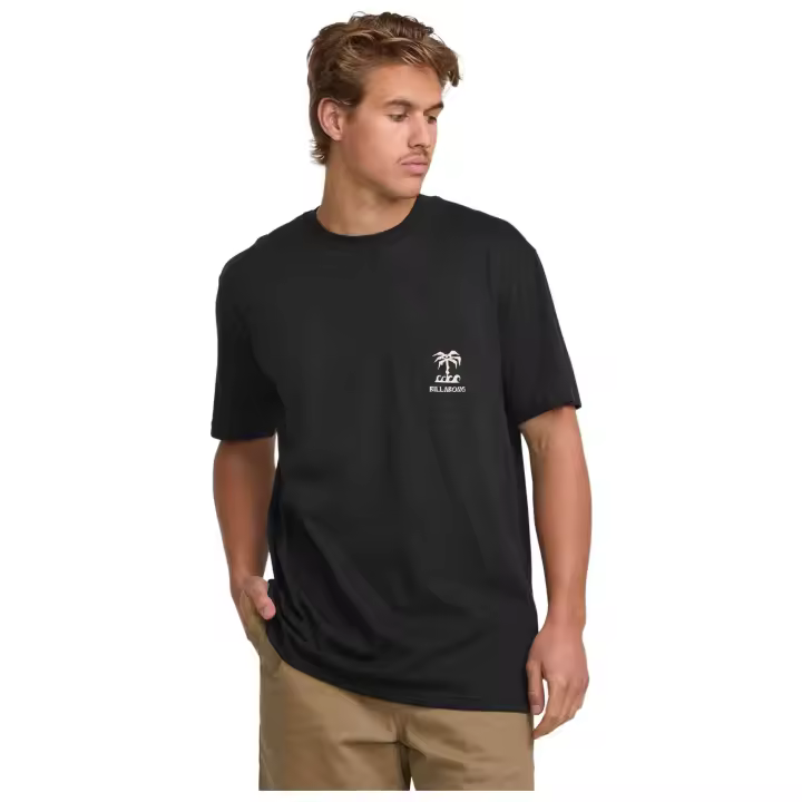Camiseta de Manga Corta BILLABONG Troppo Premium para hombre en color negro - 1