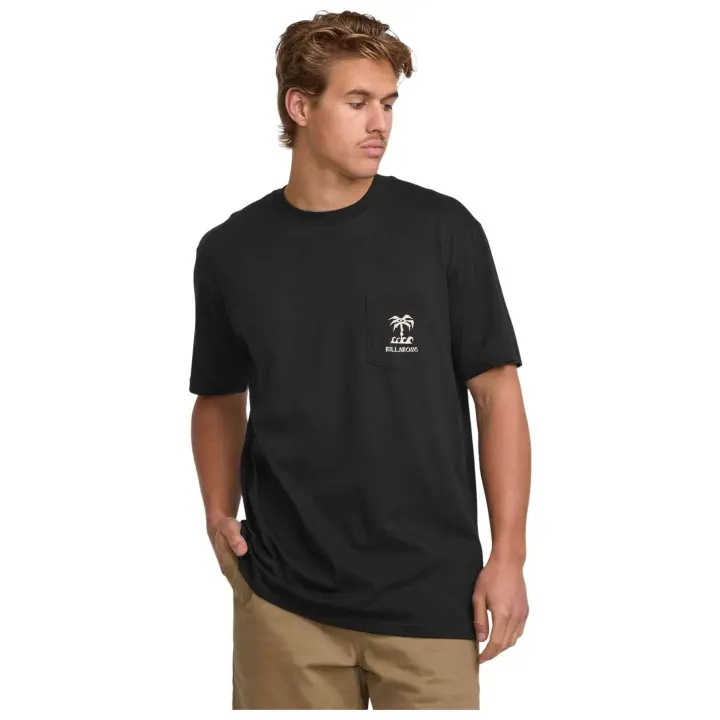 Camiseta de Manga Corta BILLABONG Troppo Premium para hombre en color negro - 1