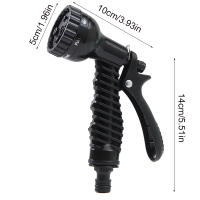 Pistola De Lavado De Coche a Alta Presión Jardín Riega Expansible Mágica Riegos Tubos De Agua Estante Jardinería Suministros 25FT-200FT Ajustable Anti-Abrasión Anti-Corrosión Flexible Rewindable Soporte Muro DIN TPE - details 8