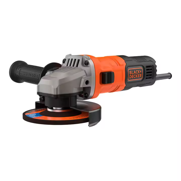 Mini amoladora 710w ø115mm beg010-qs black+decker - 1