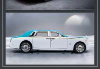 Modelo De Coche De Escala 1/24 Rolls Royce Spectre Simulación Con Sonido Y Luz Coche De Metal Para Niños Juguete Coleccionable - details 6