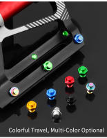 MUQZI 10pcs Tornillos Para Pedal De Bicicleta Acero Inoxidable Aleación De Aluminio Antideslizante Pin De Pedal MTB Piezas De Bicicleta - details 2