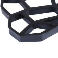 Molde De Plástico Para Pista De Concreto DIY Mejor Calificación Schimmel Para Jardín Patio Oprit Piso De Tierra Color Negro - details 4