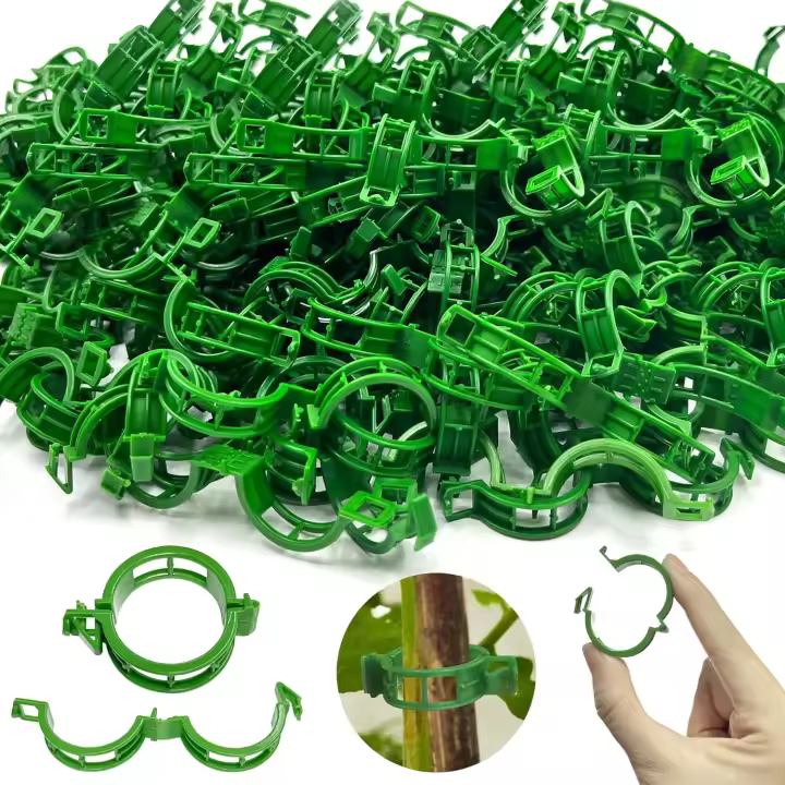 250 clips de tomate, clips de Plantas, clips de víd, Planta Segura, clips de tomate conectado Las vides de Pepino de Pimiento ideal a parasegurar Plantas - 1