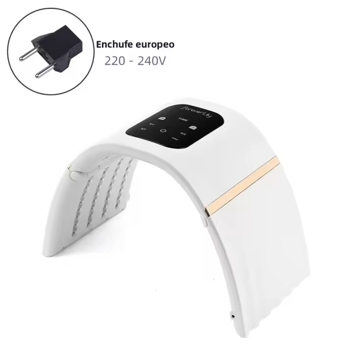 Máquina De Luz LED Para Cuidado De La Piel Con 112 Granos De Luz 7 Colores Máscara Facial Hogar SPA De Alta Energía Para Cuerpo Y Cuello - 1