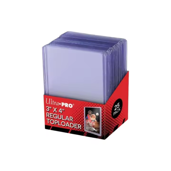 Funda protectora Ultra Pro Toploader (25 unidades) para cartas regulares - 1