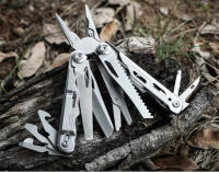 Multiherramienta Camping 30 En 1 Plegable Portátil Mini Para Exteriores Con Cortauñas Y Corte De Hilo Herramienta De Mano Multifuncional De Acero Inoxidable - details 10