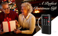 Mini Radio Portátil PRUNUS J-328 FM Con Grabadora MP3 Walkman Recargable Para Senderismo Y Viajes Estilo Compacto Con Altavoz Integrado - details 4
