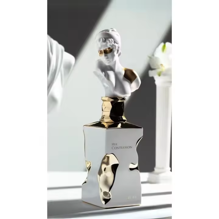 Perfume Lattafa Her Confession Eau de Parfum 100 ml - Fragancia Femenina y Sofisticada de Aroma Floral y Amaderado - 1