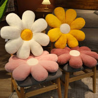 Cojín De Peluche Flor Bonito De 18.89 Pulgadas Para Decoración De Habitación Y Sala De Estar Color Rosa Ideal Para Niños Edad Recomendada: 0-12 Años Relleno De Algodón PP - details 0