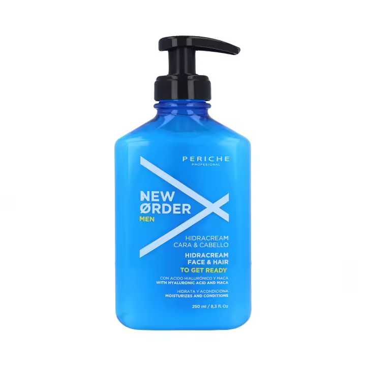 Periche men hidra cream face & hair 250 ml, crema hidratante y acondicionadora, para la piel y el cabello del hombre. - 1