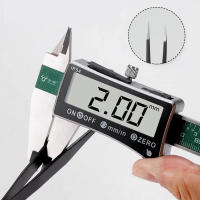 Set Profesional De Pinzas 9pcs Toolour Con Bolsa De Herramientas Resistente a Los Ácidos Y Magnéticas Para Reparación De Joyería Y Electrónica - details 4