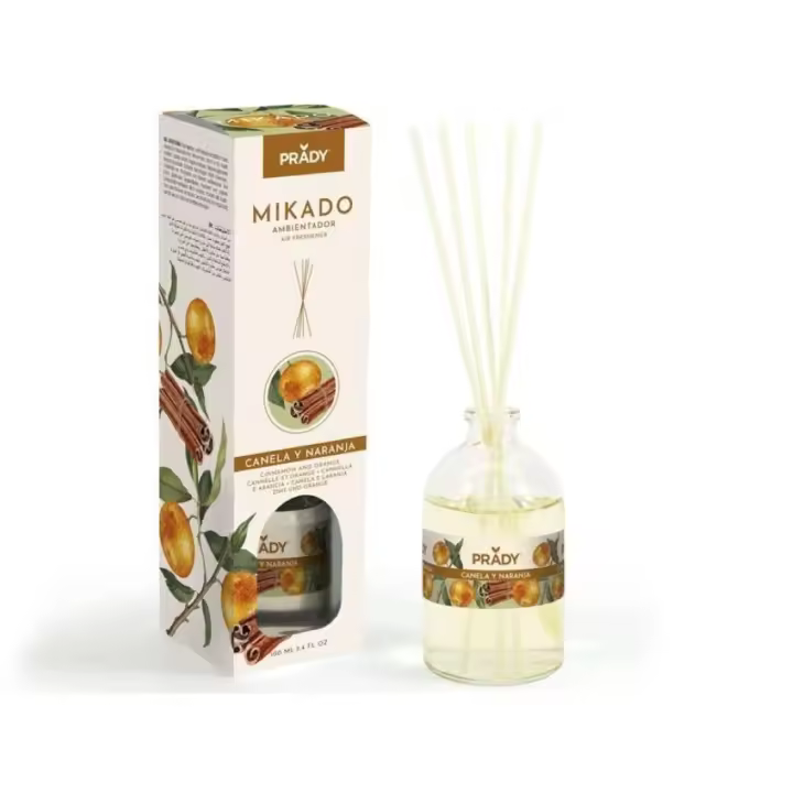 Prady Limpiador de Hogar MIKADO CANELA Y NARANJA - 100ML - 1