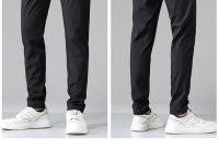 Pantalones Casuales Para Hombre FGKKS 2024 Color Sólido Diseño De Moda Slim Calidad Superior Pantalones De Calle Popular Para Exterior - details 7