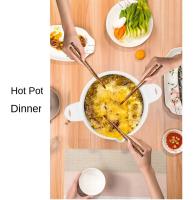 Olla Eléctrica Plegable Multifuncional Mini Para Cocinar Arroz Y Fideos Para Estudiantes Y Dormitorios Uso En Casa Y Viajes Potencia 800W - details 5