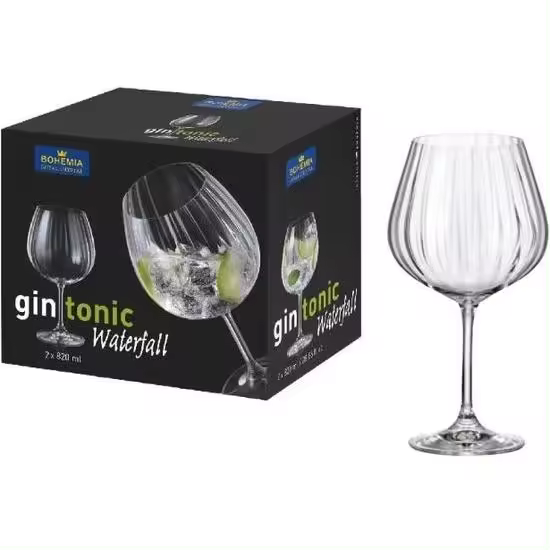 COPAS GIN TONIC WATERFALL 710 ML CAJA 2 - 1