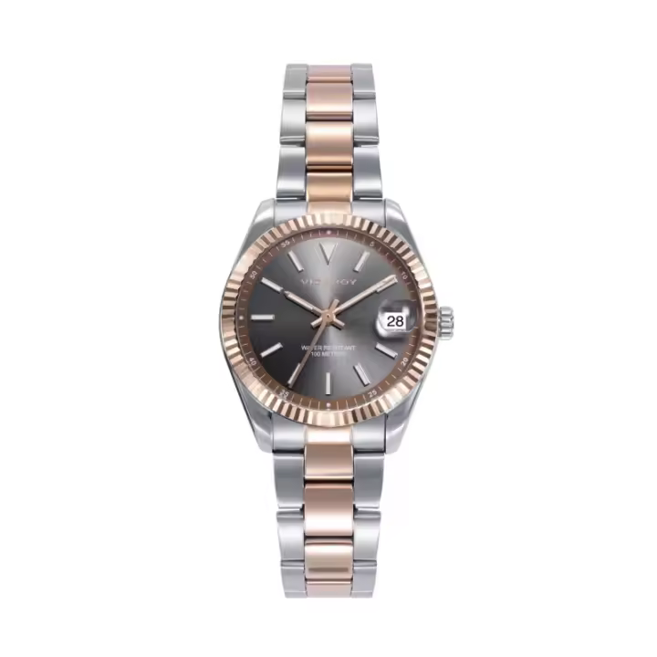 Reloj Viceroy Mujer 42438-17 Analógico Cuarzo Cristal Mineral - 1