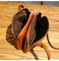 Bolso De Hombro Para Mujer Estilo Vintage 2023 Cuadrado Sencillo Con Compartimento Bolso Cruzado De Diseñador Bolsa Mensajera Feminina Material PU Con Lining De Poliéster - details 5
