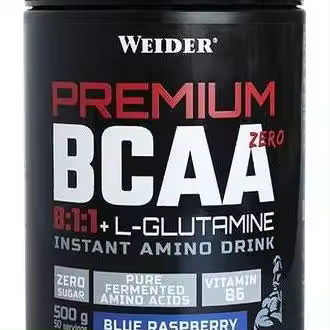 Weider Premium Bcaa 8:1:1 + L-Glutamina Frambuesa Azul 500G - 1